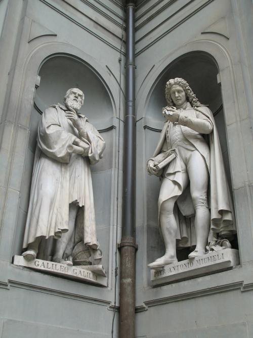 伽利略、雕像、石方