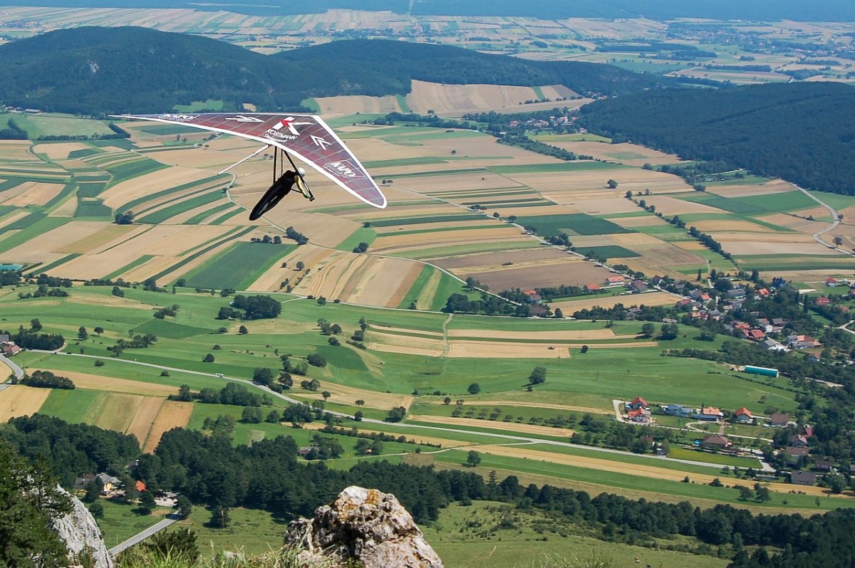 滑翔机、体育、景观免费图片