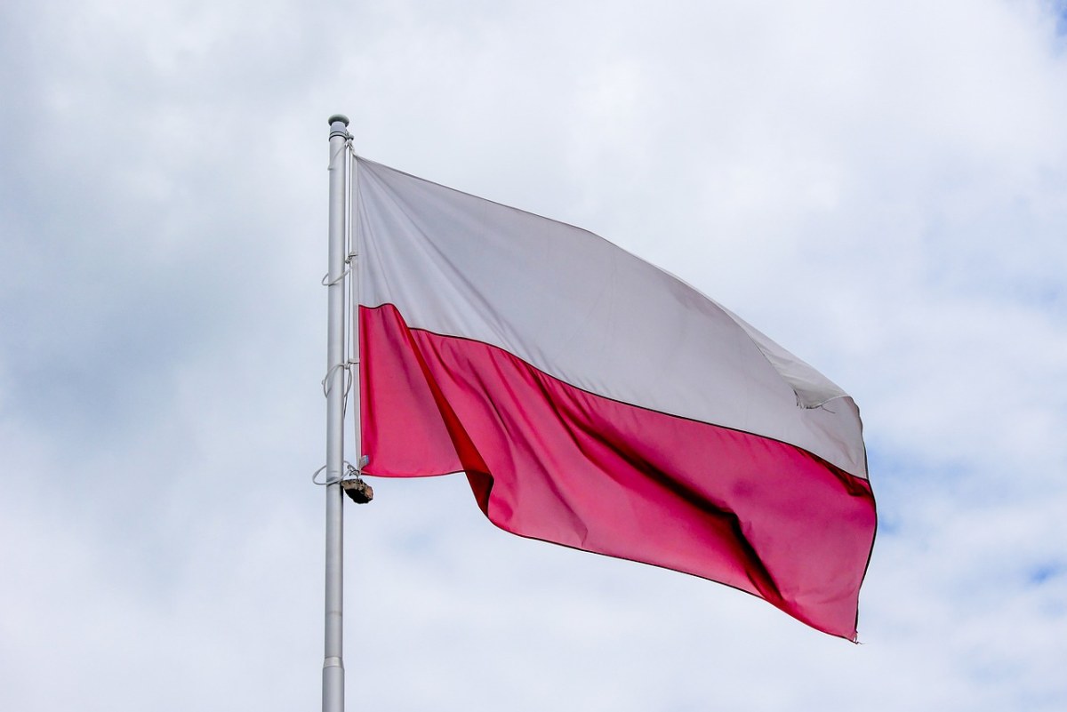 波兰国旗反过来图片