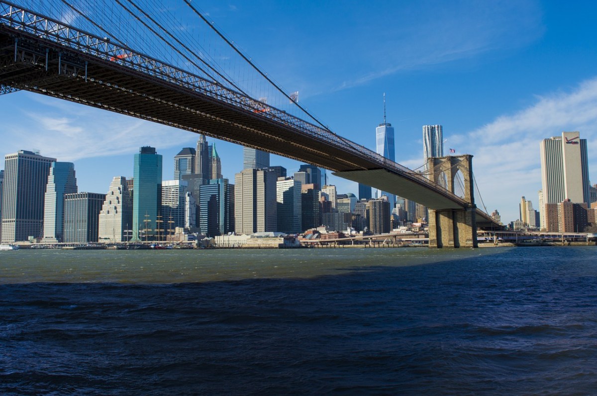 布鲁克林大桥、曼哈顿、市中心免费图片