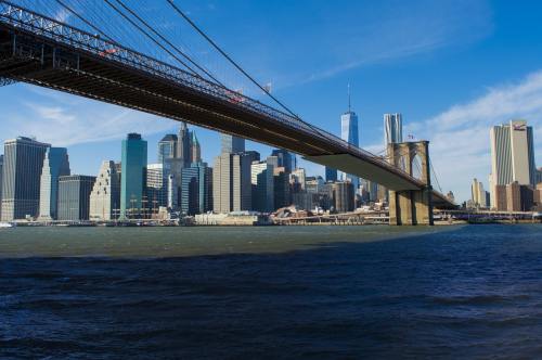布鲁克林大桥、曼哈顿、市中心