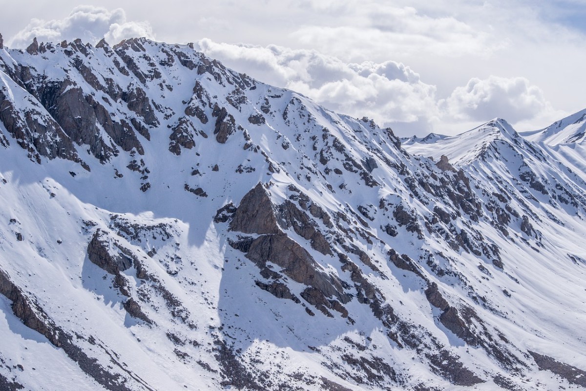 山,雪,冰