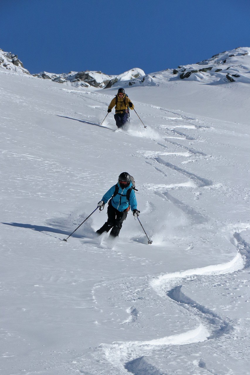 滑雪、雪、冬天免费图片