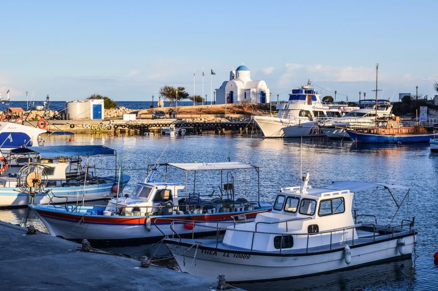 塞浦路斯protaras海港