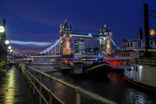 伦敦、塔桥、桥