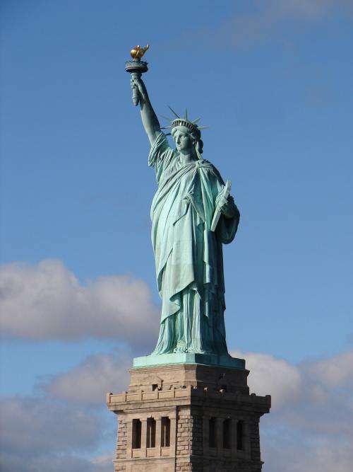 纽约、自由女神像、纽约城