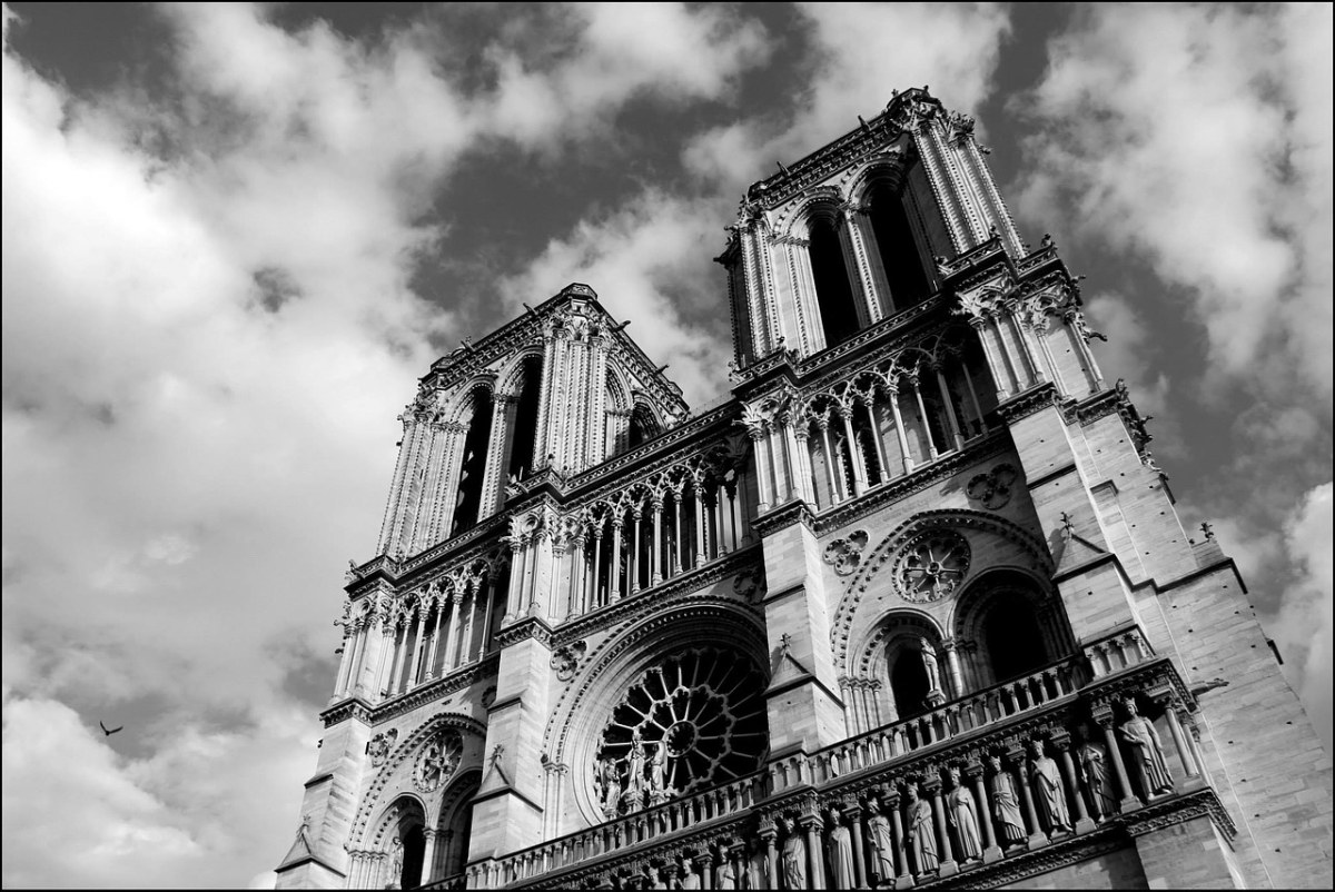 巴黎、巴黎圣母院、大教堂免费图片