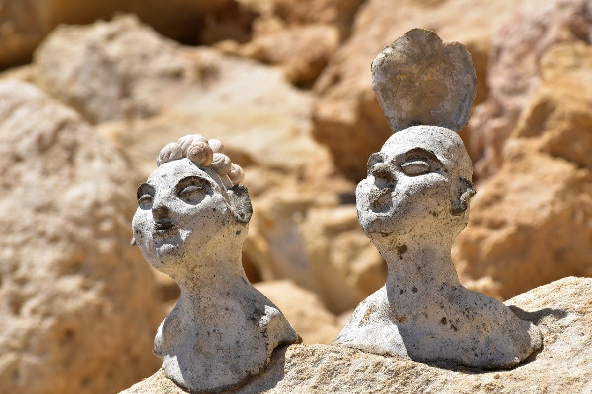 石头元首,希腊,岩