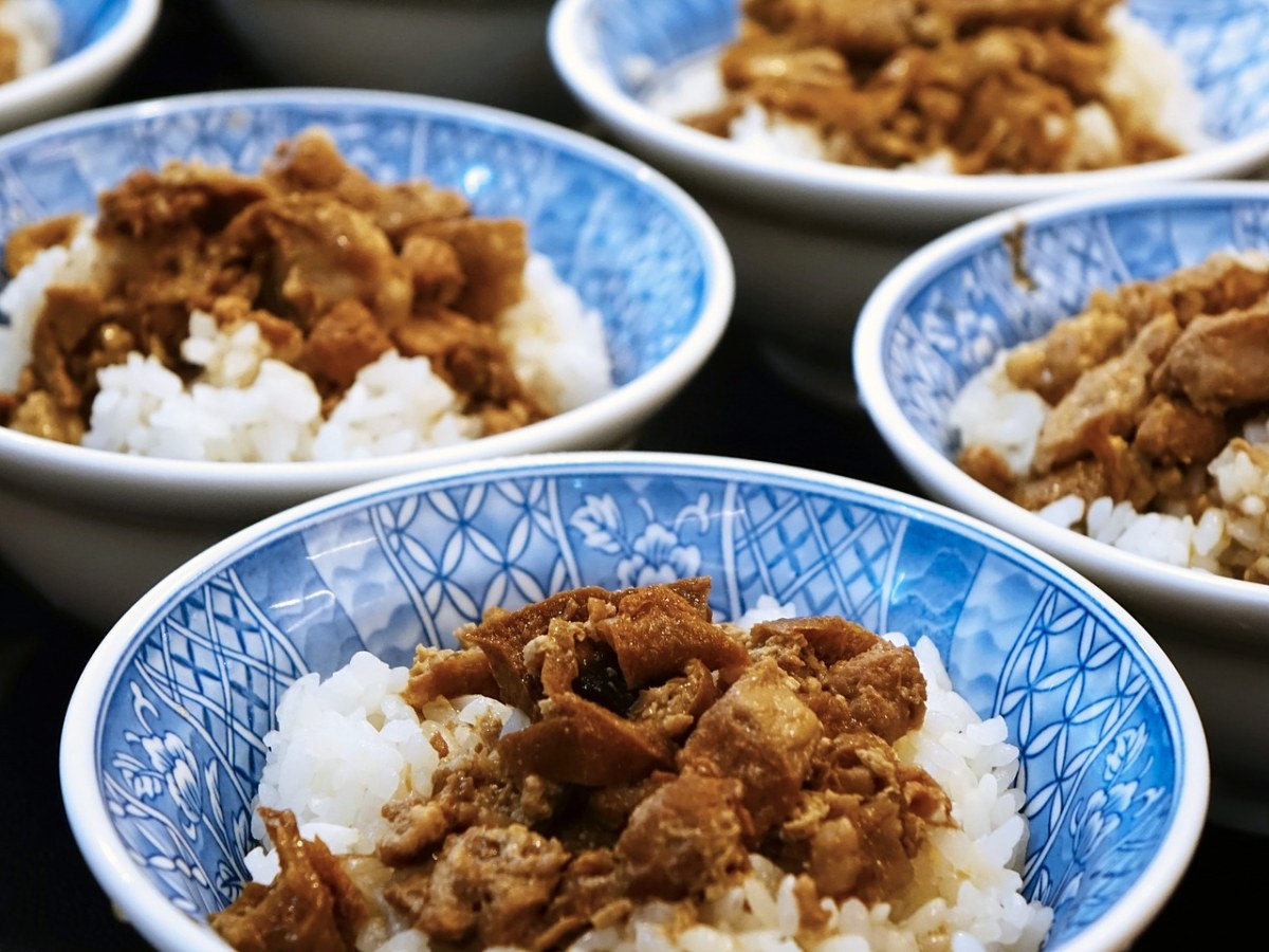 台湾美食,鲁肉饭,卤肉饭