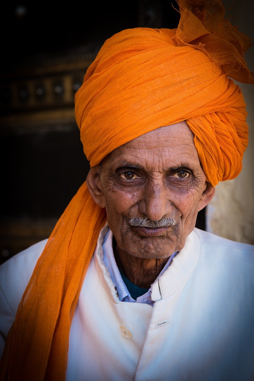 印地安人,肖像,男子