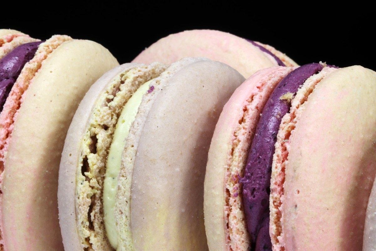 马卡龙、甜点、食品免费图片