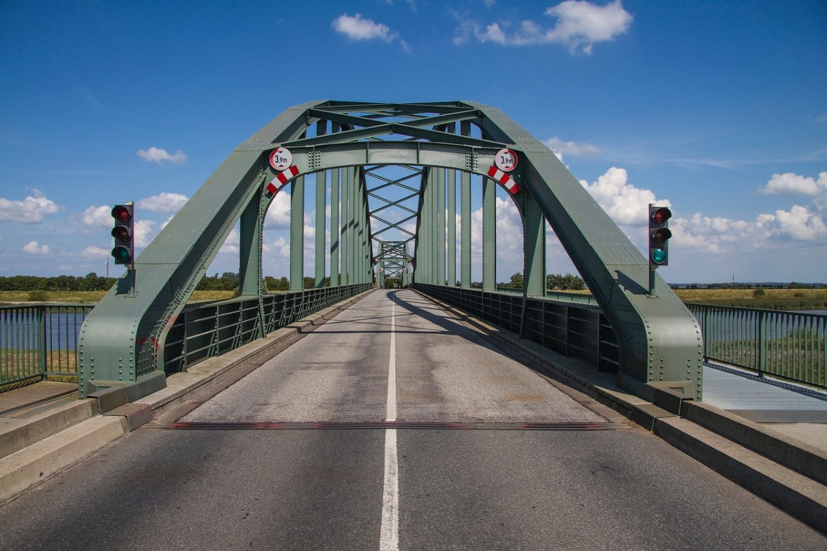 桥、开启桥、钢结构免费图片