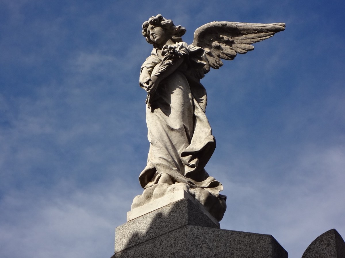 墓葬艺术、雕塑、天使免费图片