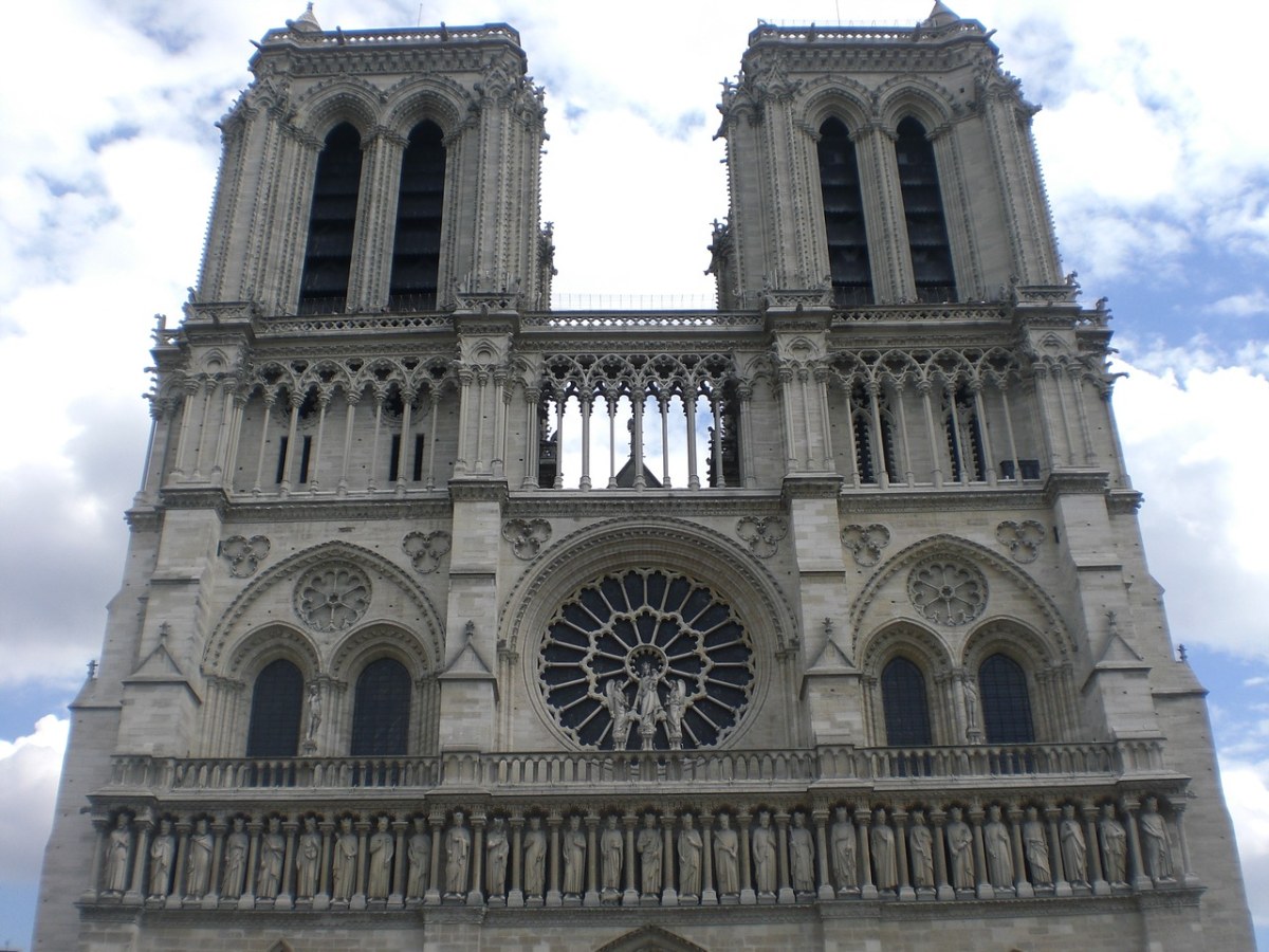 巴黎、巴黎圣母院、大教堂免费图片