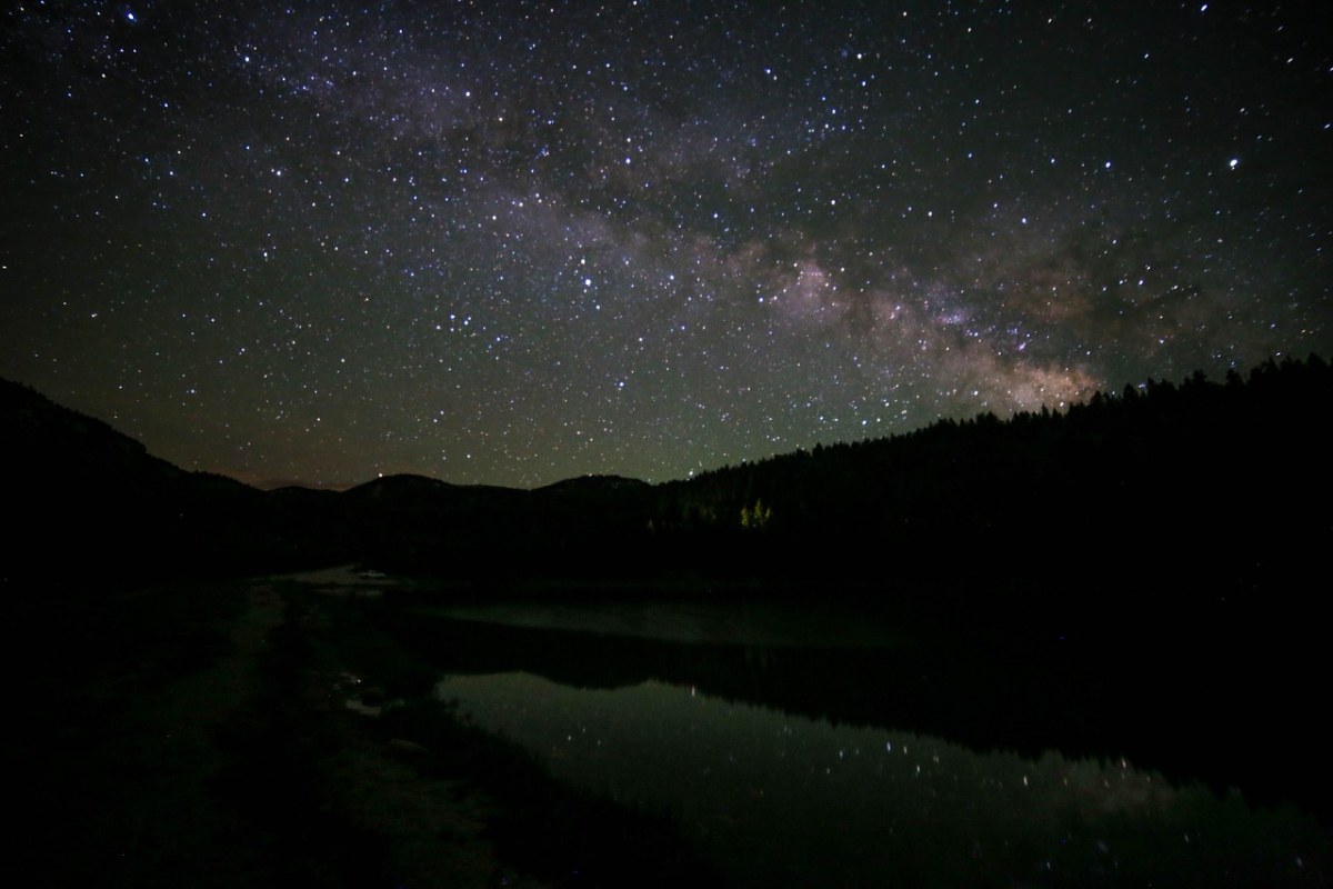 夜、天空、星星免费图片