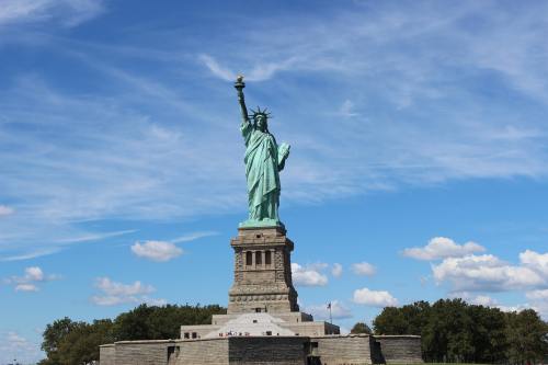 自由女神像、纽约、美国