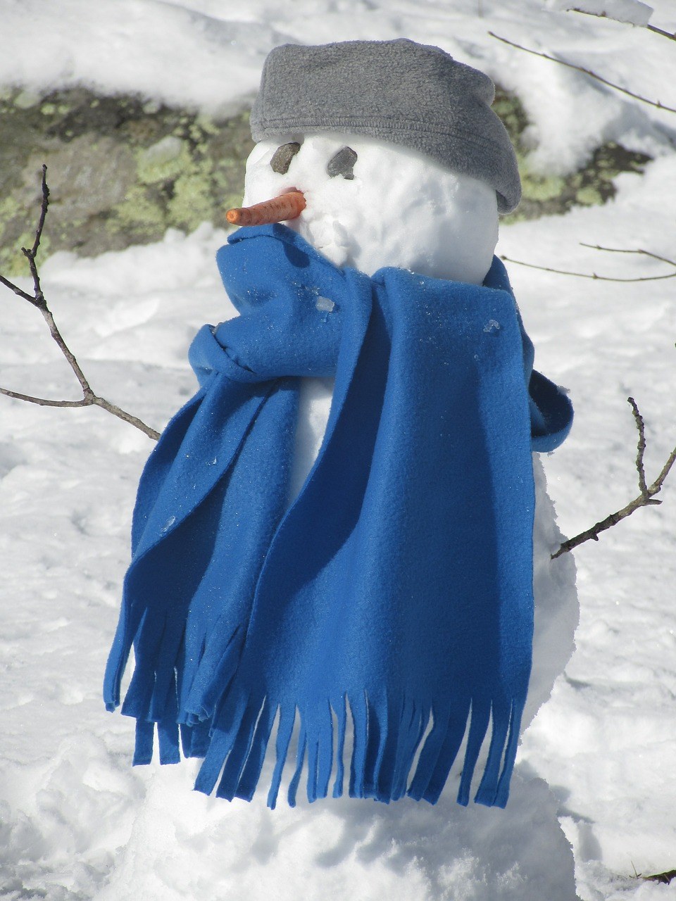 雪人、冬天、雪免费图片