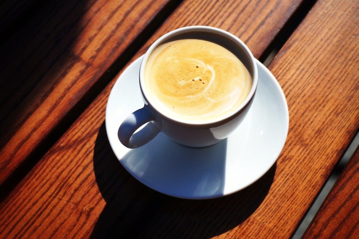 咖啡、太阳免费图片