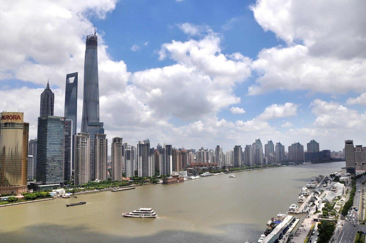 上海、天空、建筑免费图片