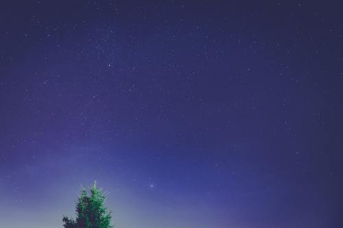 星星、天空、银河