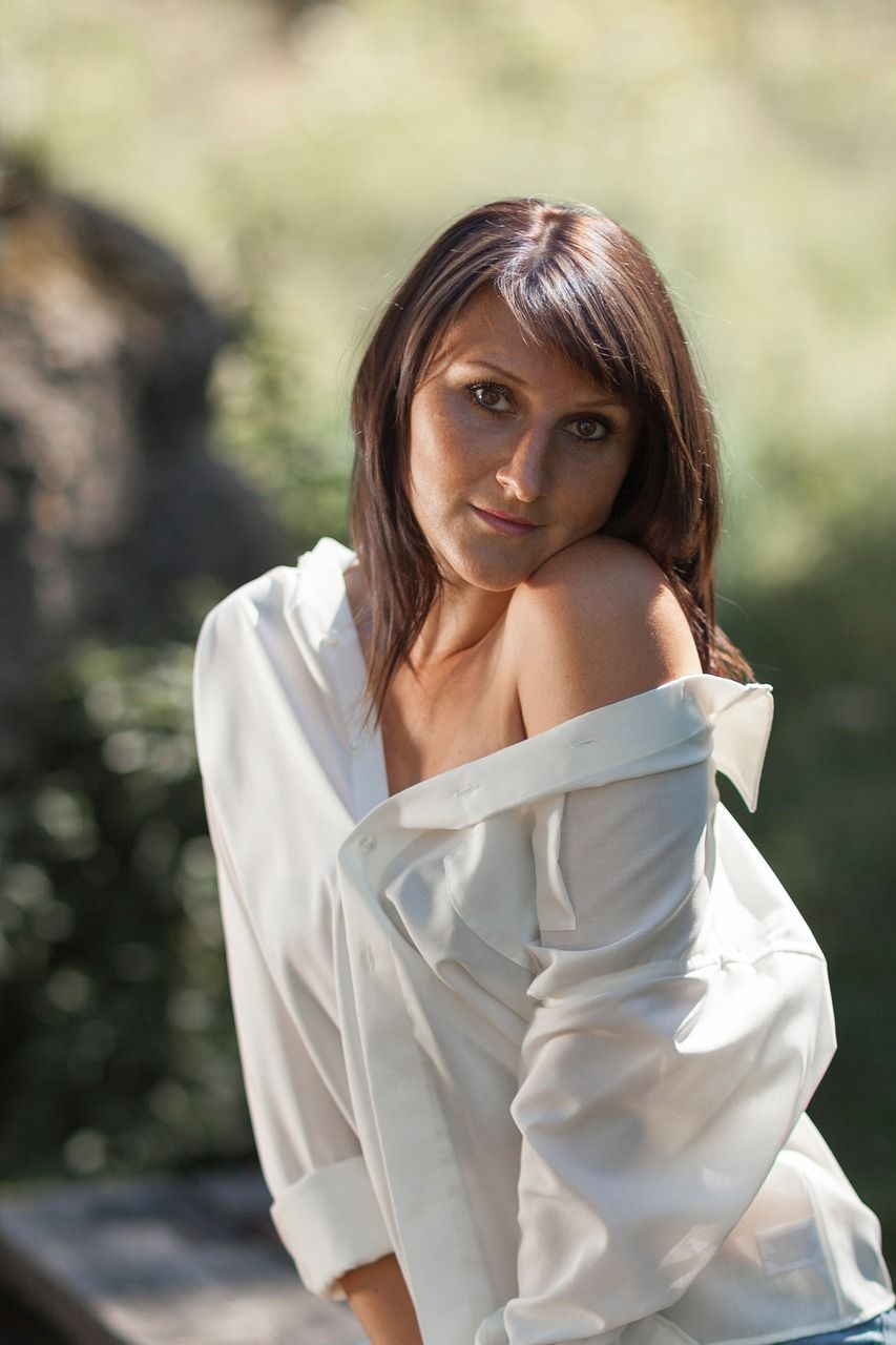 女子,肖像,女性