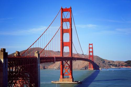 金门大桥、旧金山、结构