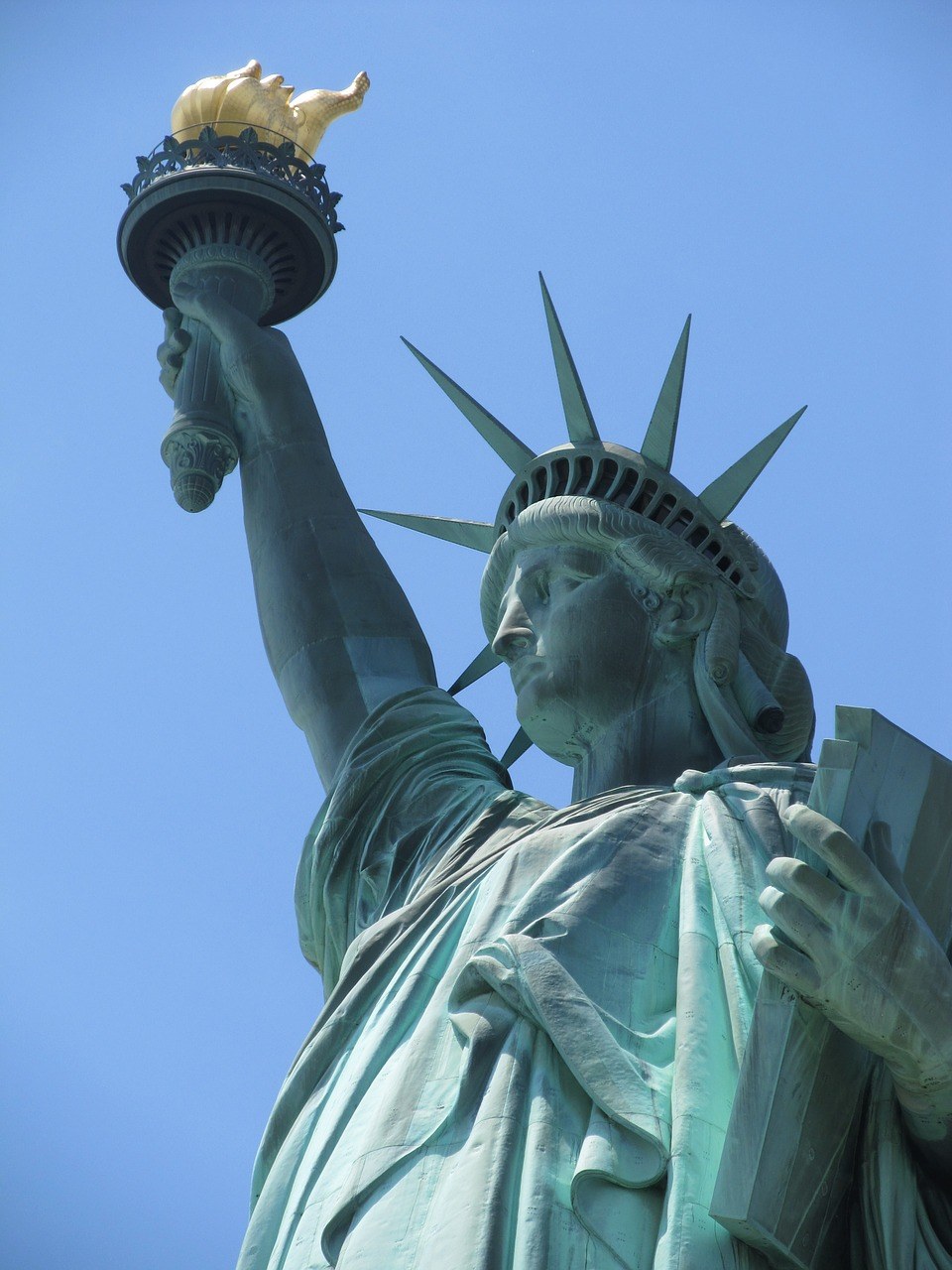 自由女神像、里程碑、纽约城免费图片