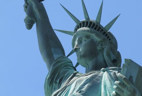 自由女神像、里程碑、纽约城