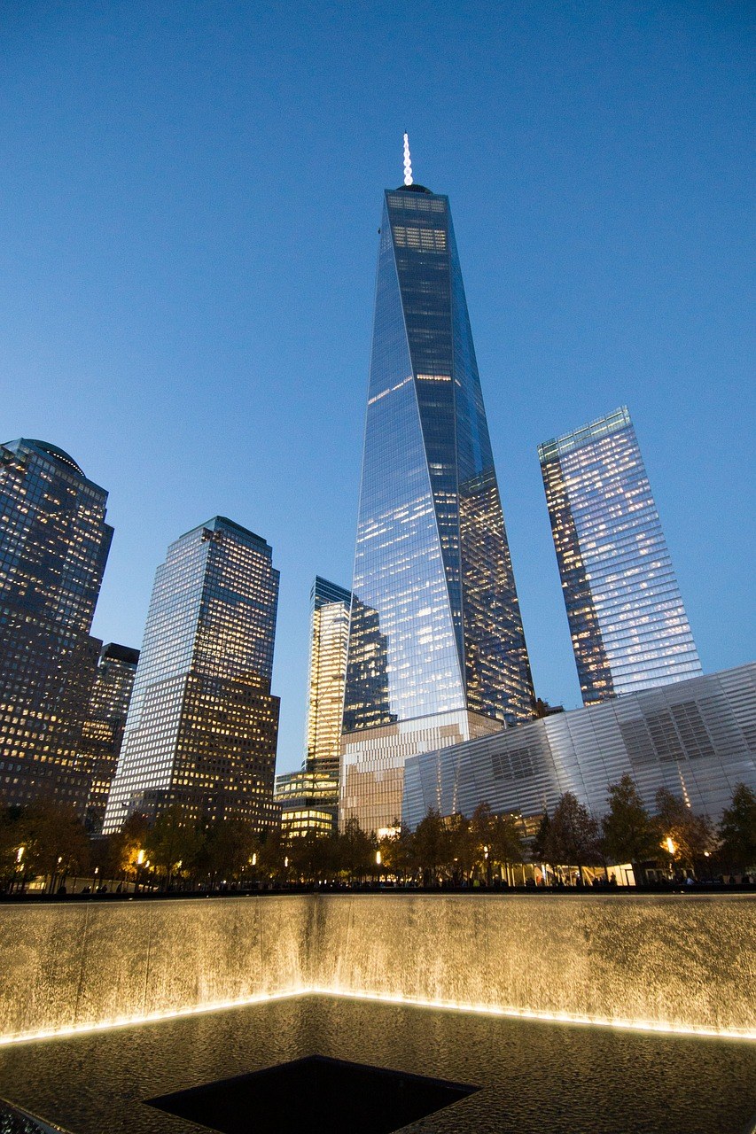 摩天大楼、纽约、世界贸易中心免费图片