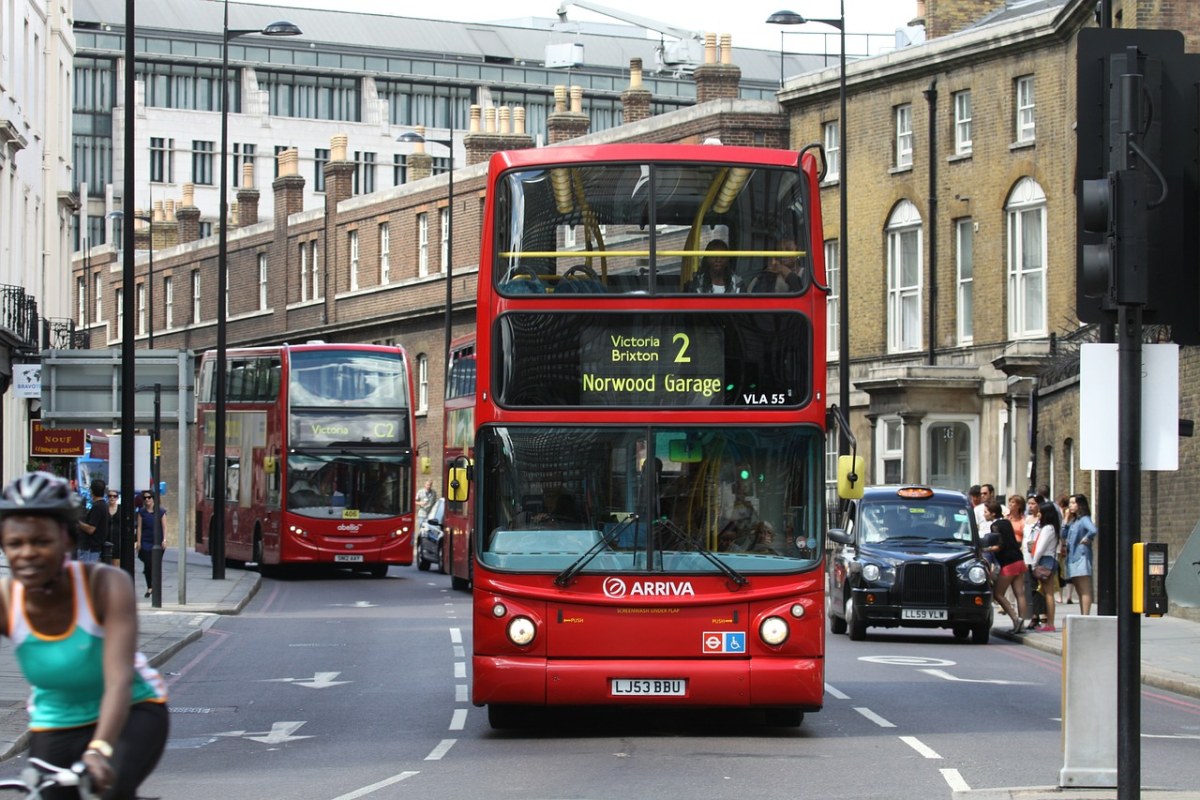 伦敦、巴士、交通免费图片