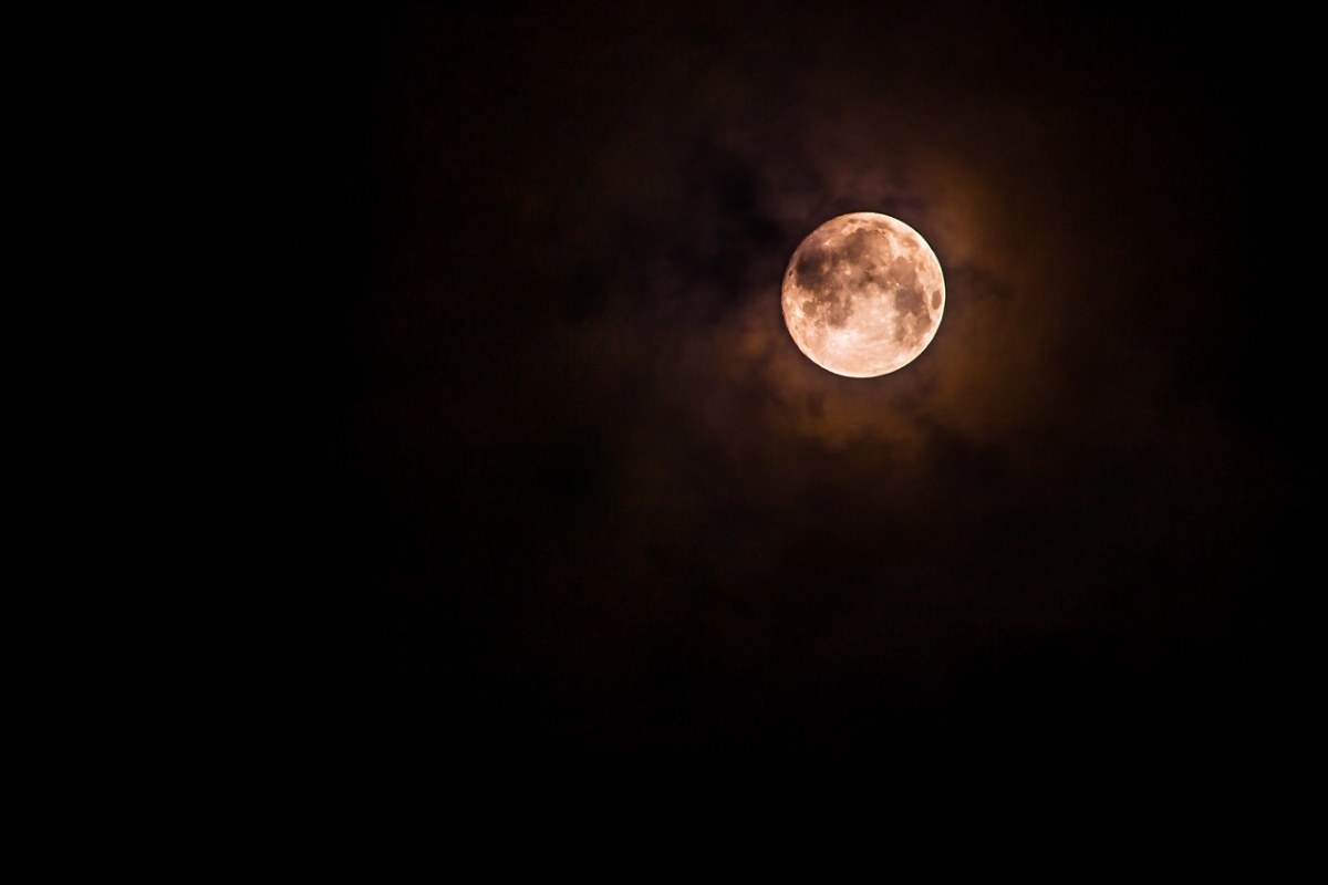 全、月亮、黑暗免费图片