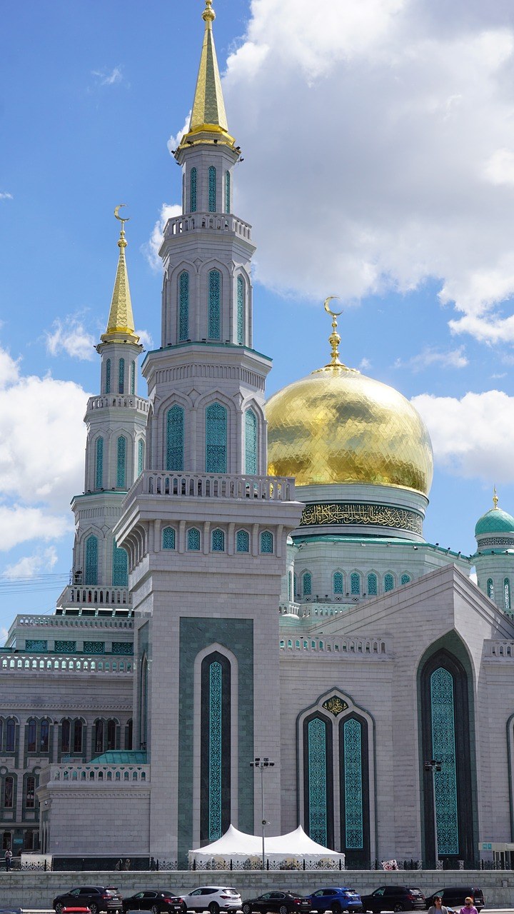 俄罗斯、清真寺、教堂的宗教免费图片