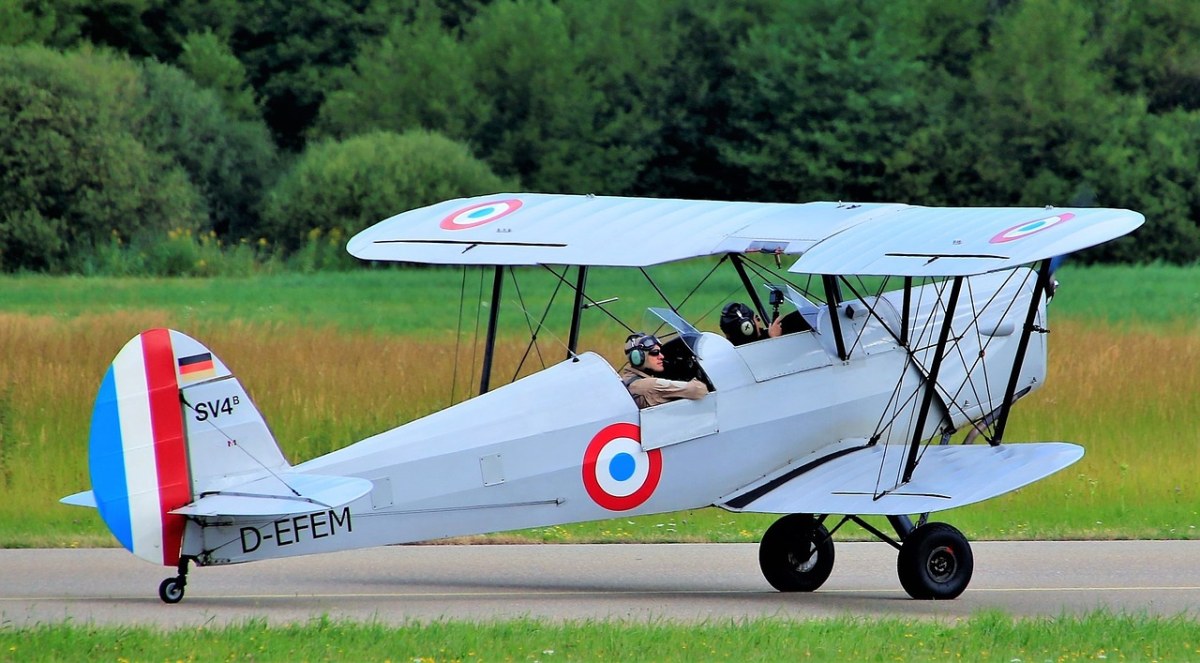 飞机,双层,飞行