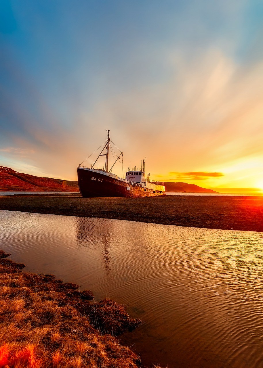 冰岛、船舶、交通免费图片