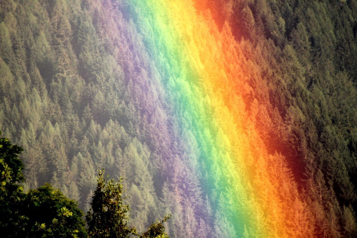 彩虹、心情、自然奇观免费图片