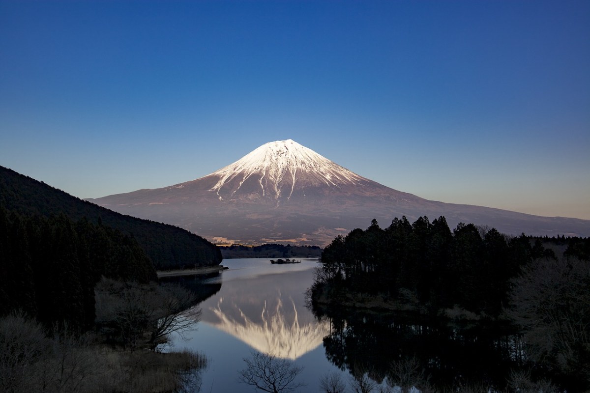 富士山、富士、田贯湖免费图片