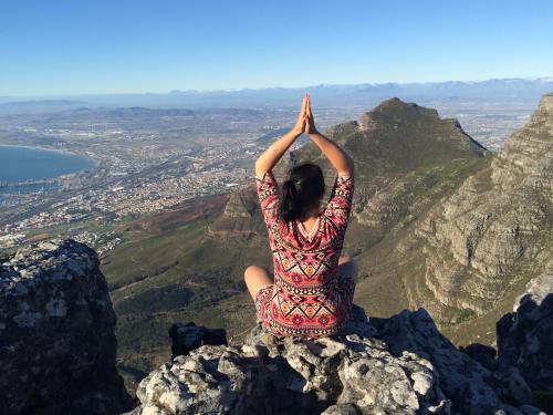 瑜伽、开普敦、南非