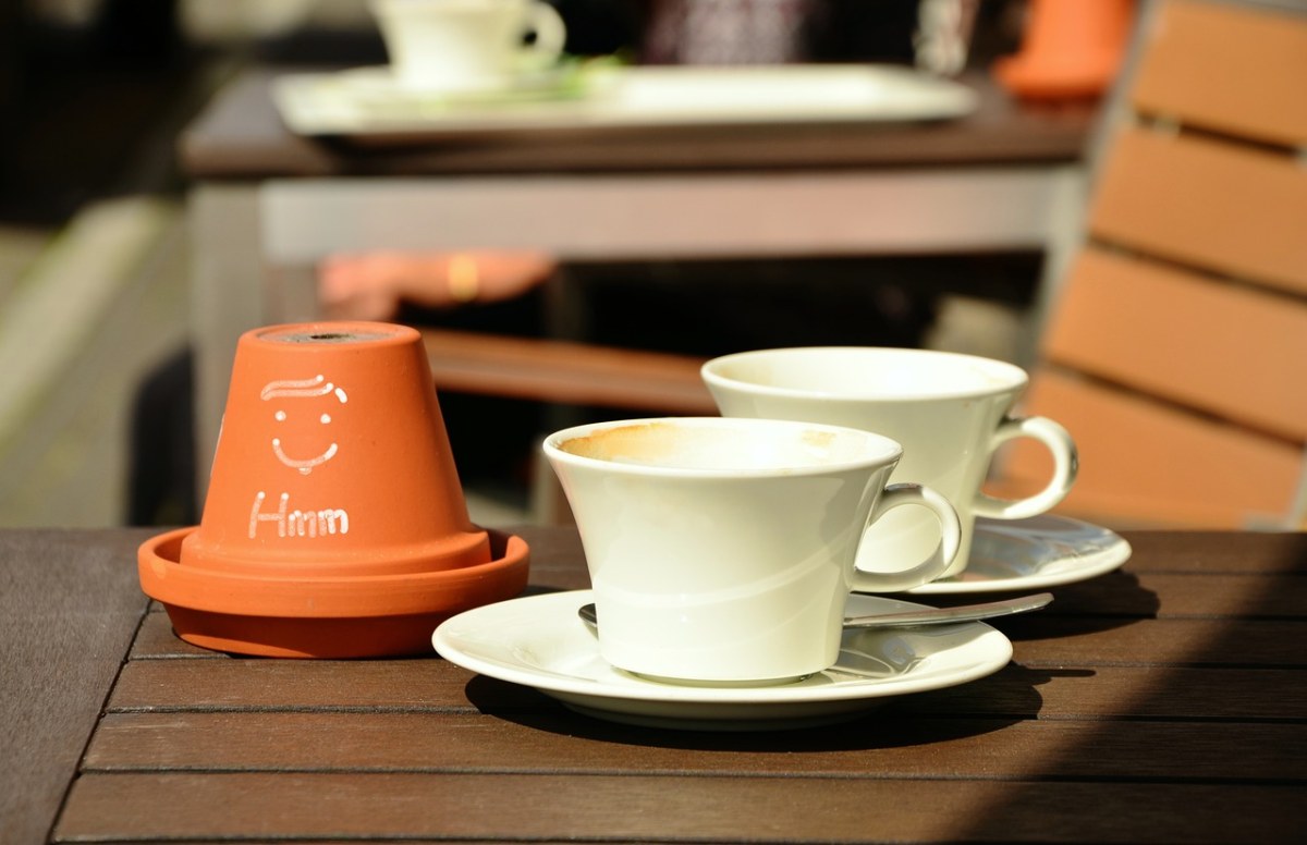 咖啡杯、咖啡厅、街头咖啡馆免费图片
