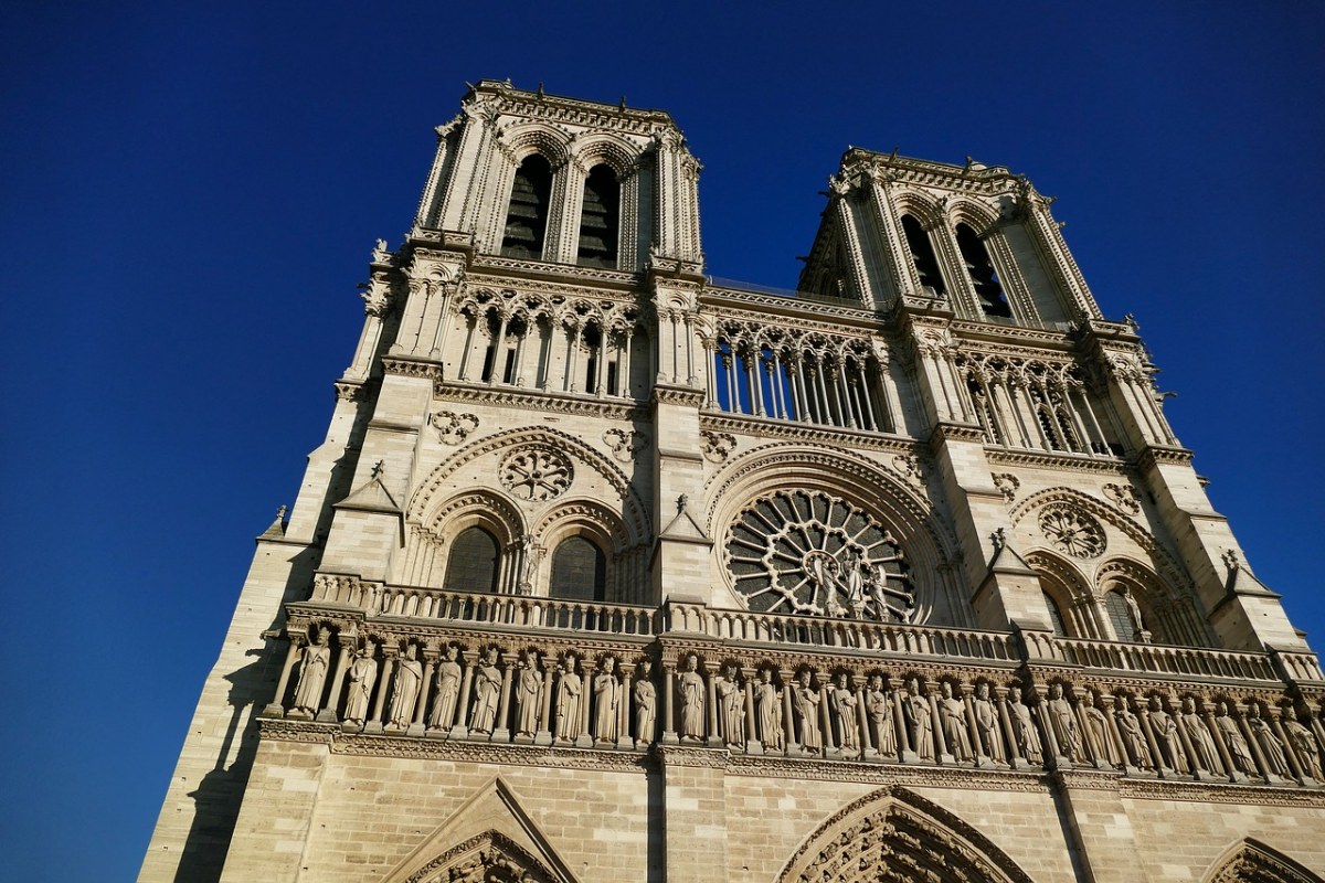 巴黎圣母院、架构、教会免费图片