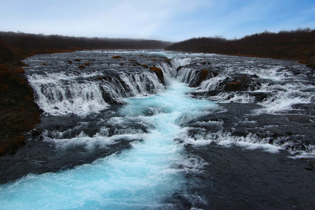 Bruarafoss、冰岛、大瀑布免费图片