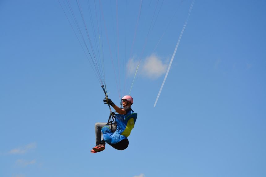 滑翔伞,自由飞行,体育活动