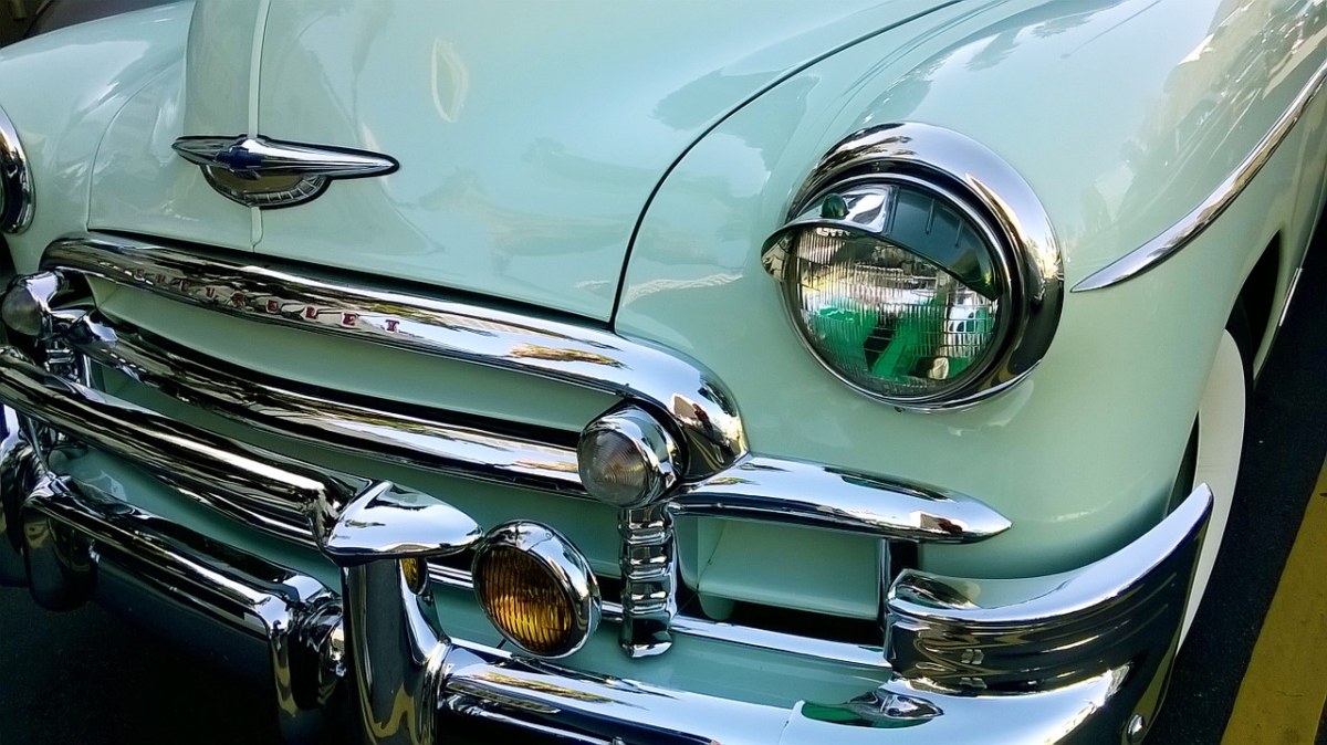 汽车,复古,蓝色