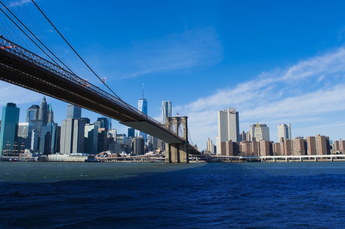 布鲁克林大桥、曼哈顿、市中心免费图片