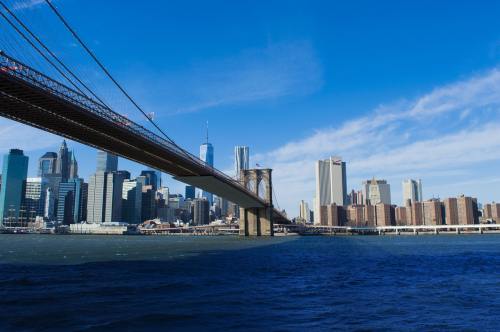 布鲁克林大桥、曼哈顿、市中心