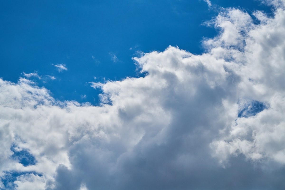 天空、云、蓝色免费图片