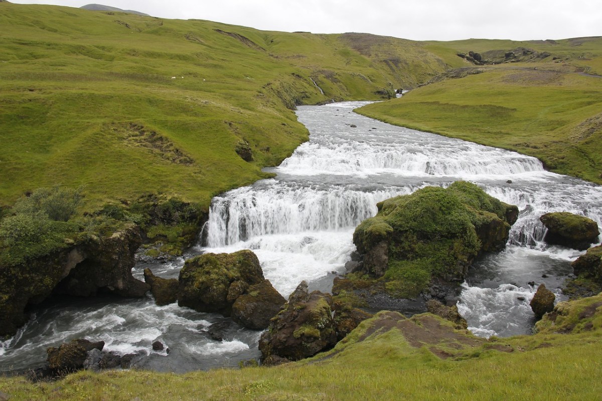 Skógá河、冰岛免费图片