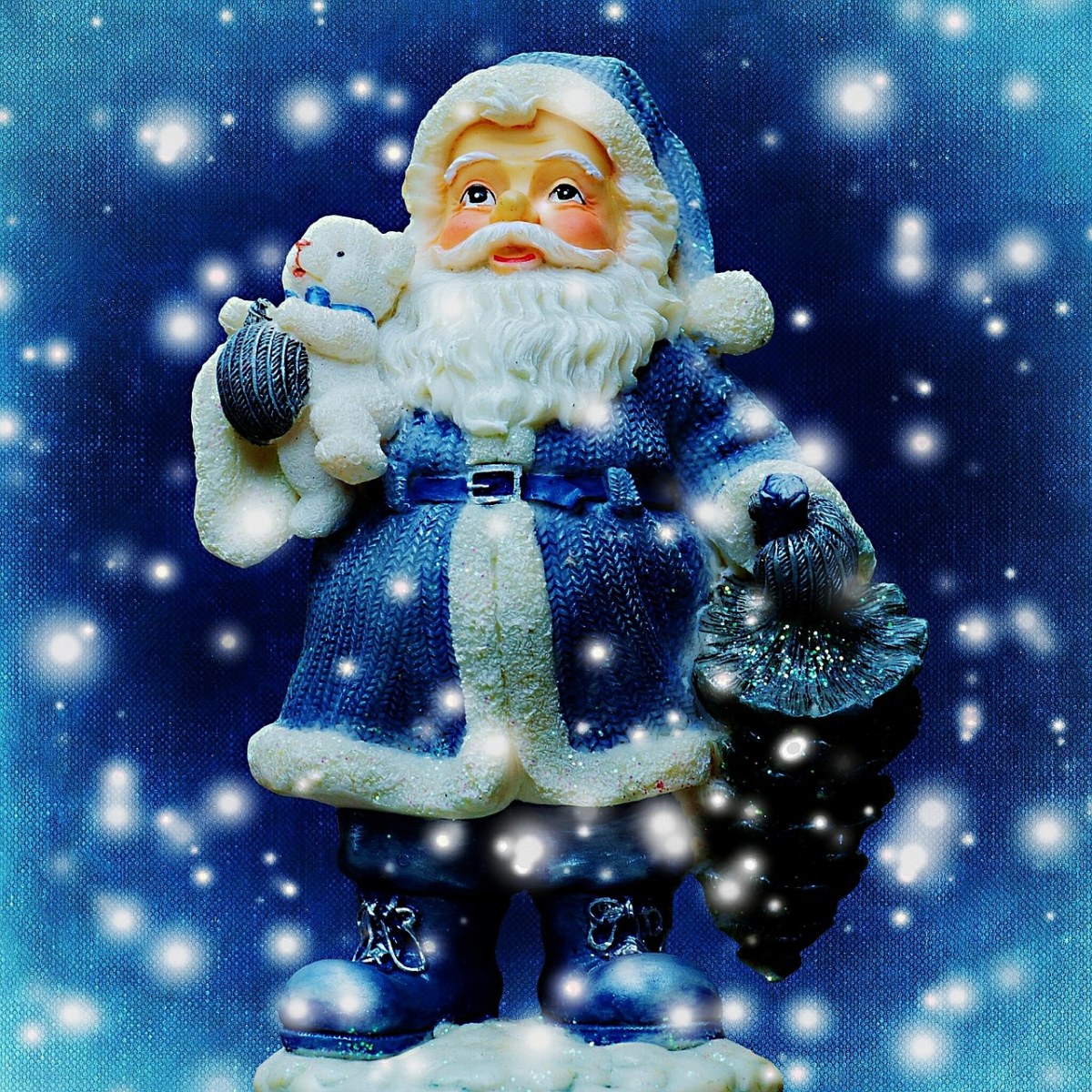 圣诞节、圣诞老人、雪免费图片