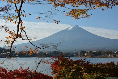 富士山、日本、秋季