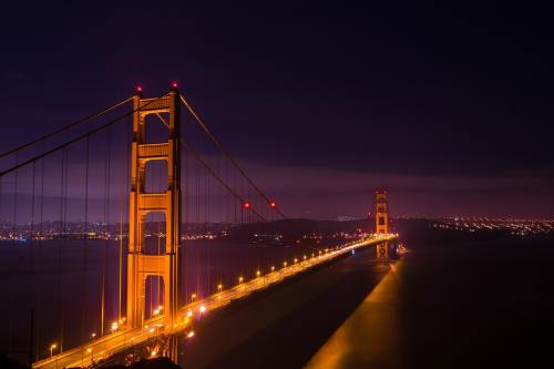 金门大桥、旧金山、桥