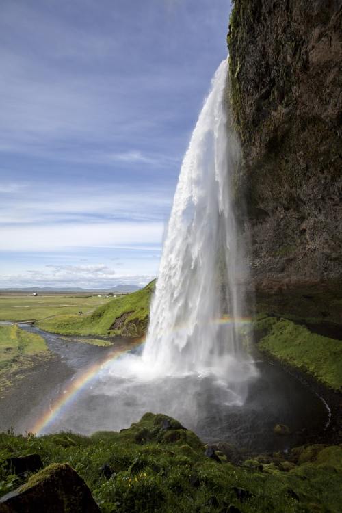 塞里雅兰瀑布、大瀑布、冰岛